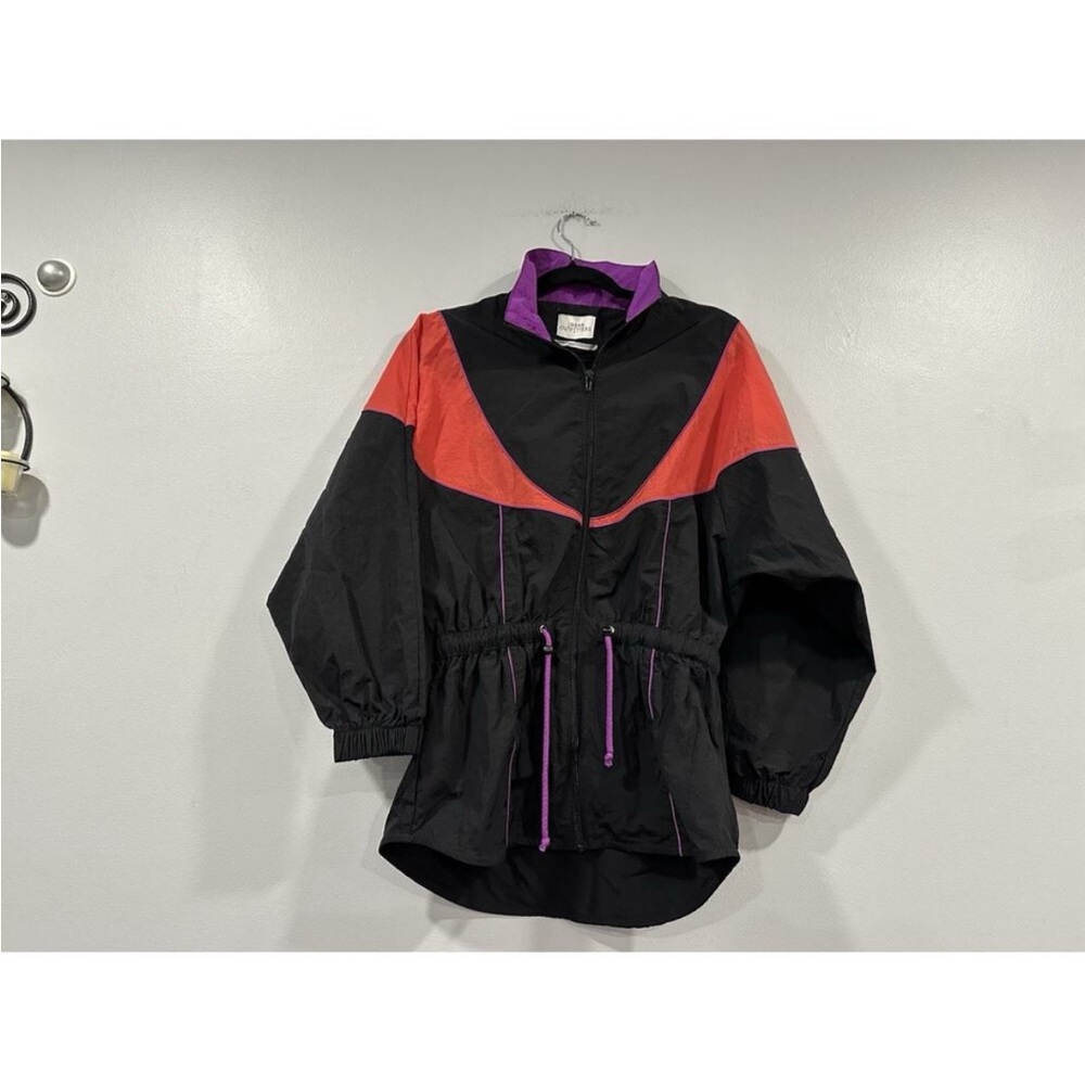 Urban Outfitters Nylon Colorblock Windbreaker Jacket Small S
